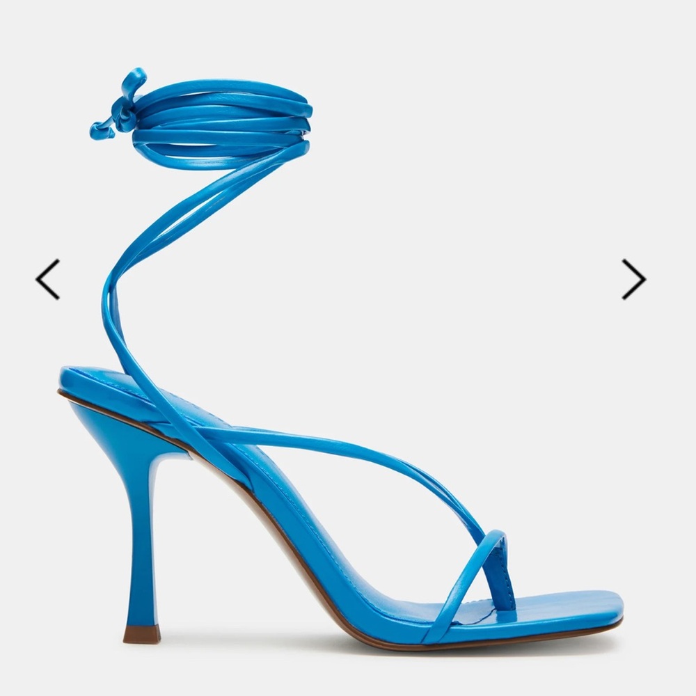 Blue Strappy Heels- Sold Out